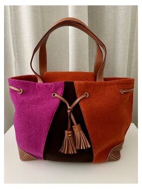Vintage Kate Spade Devon Colorblock Handbag - Never Used - Original Tag